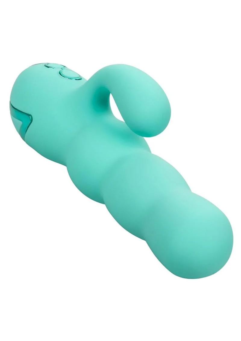 California Dreaming Del Mar Rechargeable Silicone Dual Stimulator - Image 3