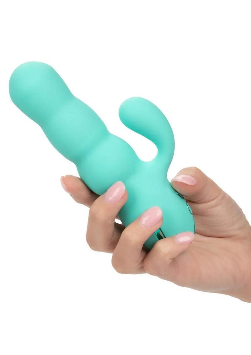 California Dreaming Del Mar Rechargeable Silicone Dual Stimulator - Image 4