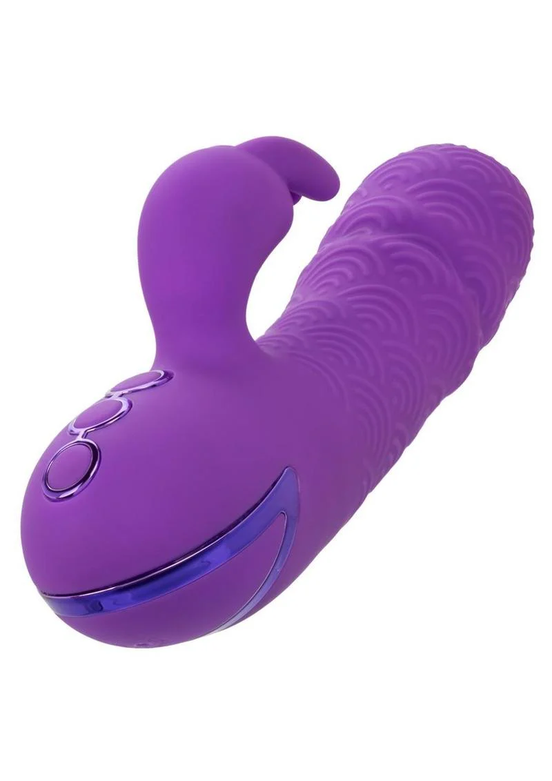 California Dreaming Manhattan Beach Marvel Rechargeable Silicone Dual Vibrator - Image 3
