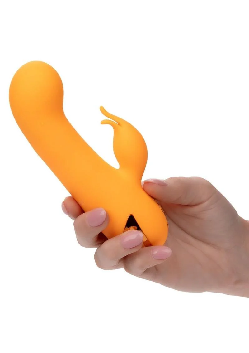 California Dreaming Montecito Muse Rechargeable Silicone Dual Vibrator - Image 4