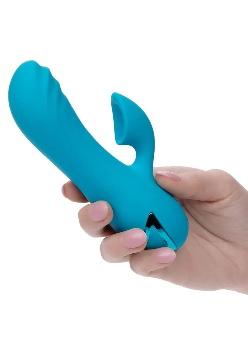 California Dreaming Sunset Beach Seducer Rechargeable Silicone Dual Vibrator - Image 4