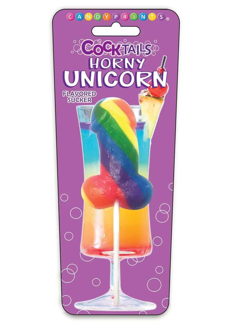 Candyprints Horny Unicorn Cocktail Sucker Tutti Frutti - Image 2