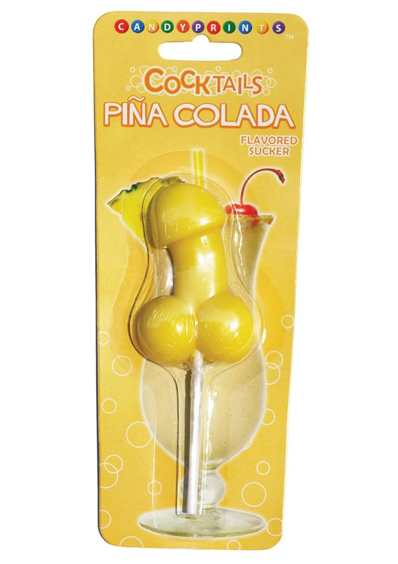 Candyprints Pina Colada Cocktail Sucker - Image 2