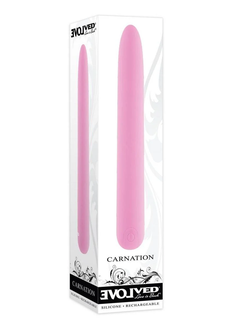 Carnation Rechargeable Silicone Vibrator - Image 2