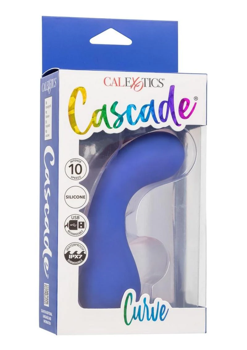 Cascade Curve Rechargeable Silicone Vibrator - Image 2