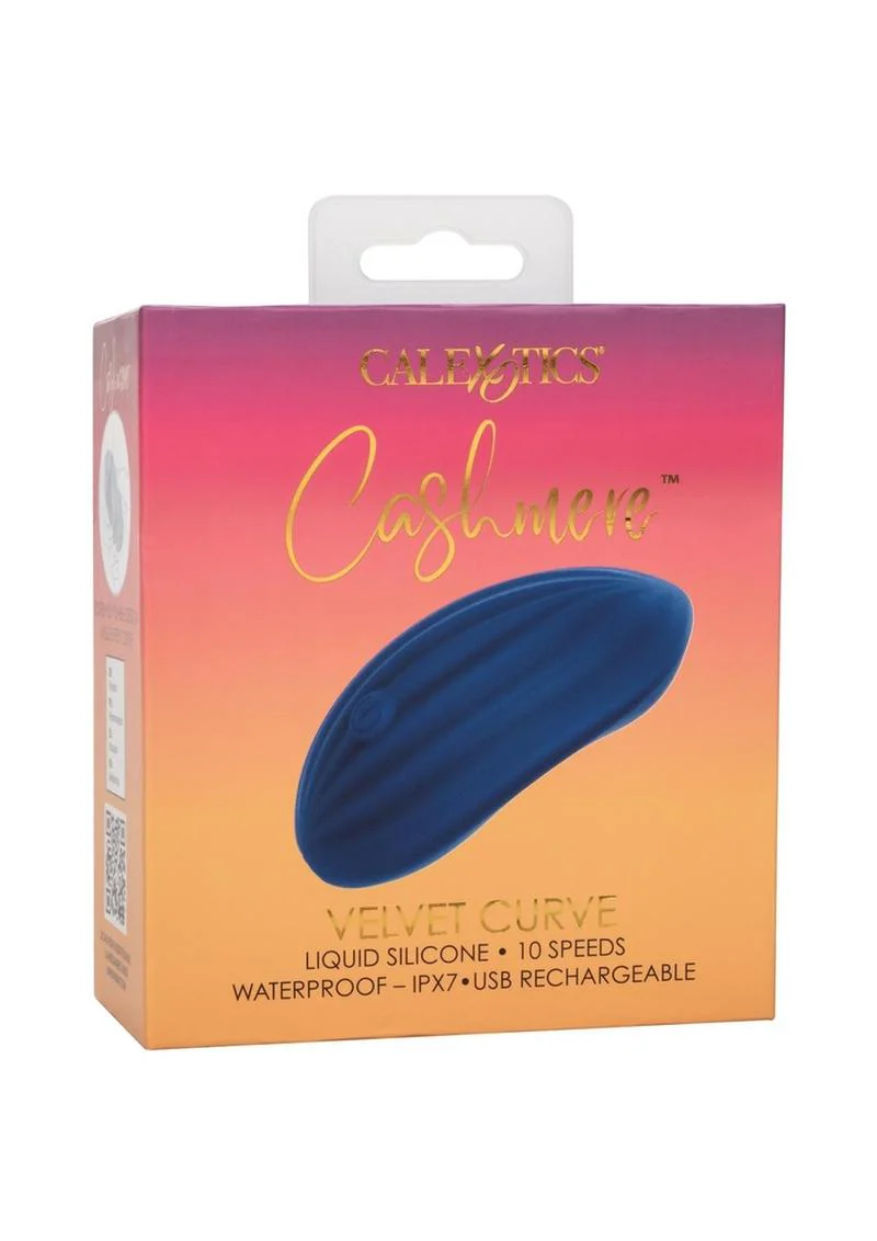Cashmere Velvet Curve Rechargeable Silicone Massager - Image 2