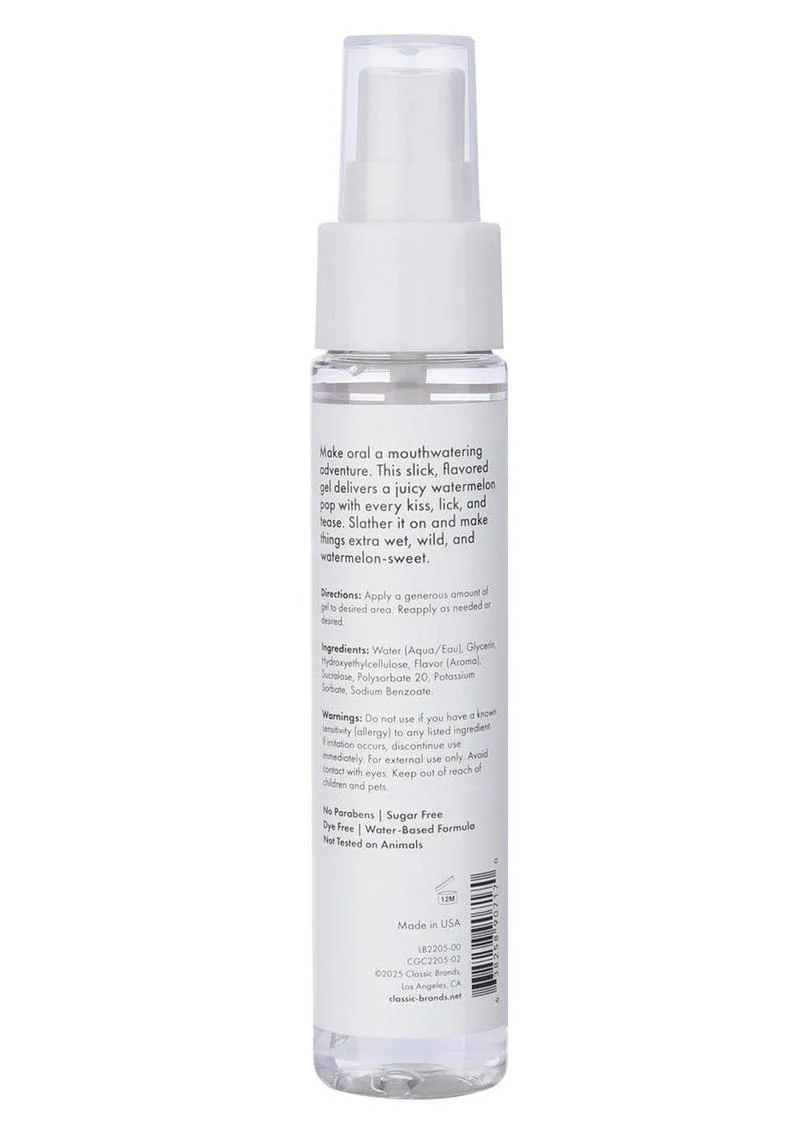 Cgc Blow Me Oral Sex Gel 2oz - Watermelon - Image 2