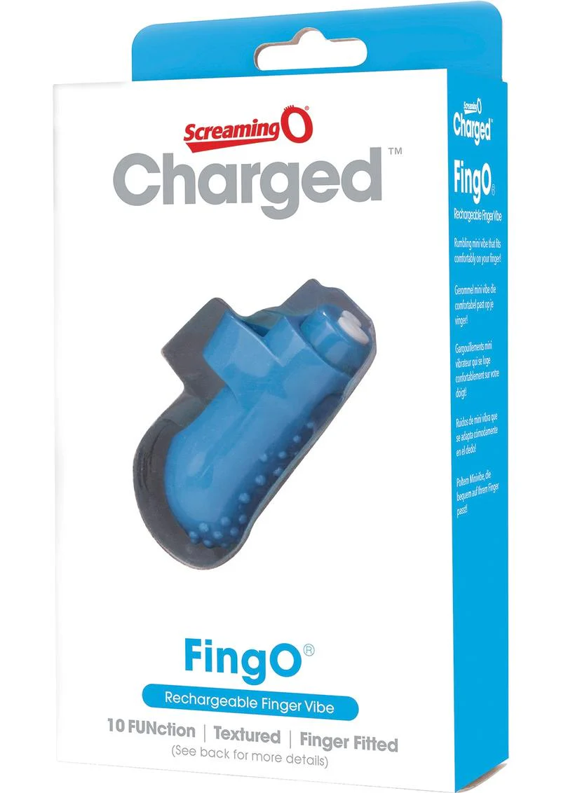 Charged Fing O Rechargeable Finger Mini Vibrator Waterproof - Image 4
