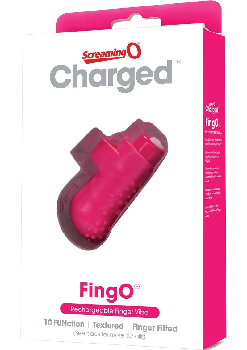 Charged Fing O Rechargeable Finger Mini Vibrator Waterproof - Image 7