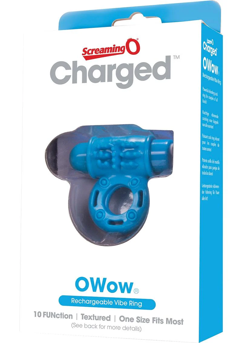 Charged OWOW Rechargeable Vibe Ring Waterproof - Image 2