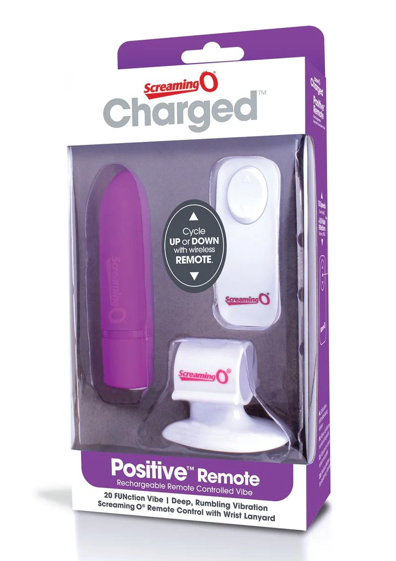 Charged Positive Wireless Remote Control USB Rechargeable Vibe Waterproof - Image 2