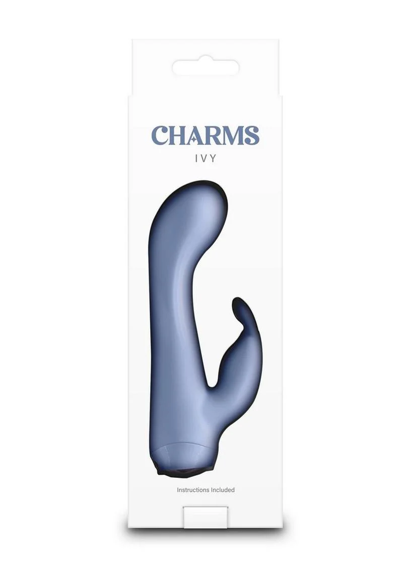 Charms Ivy Rechargeable Silicone Rabbit Vibrator - Image 8