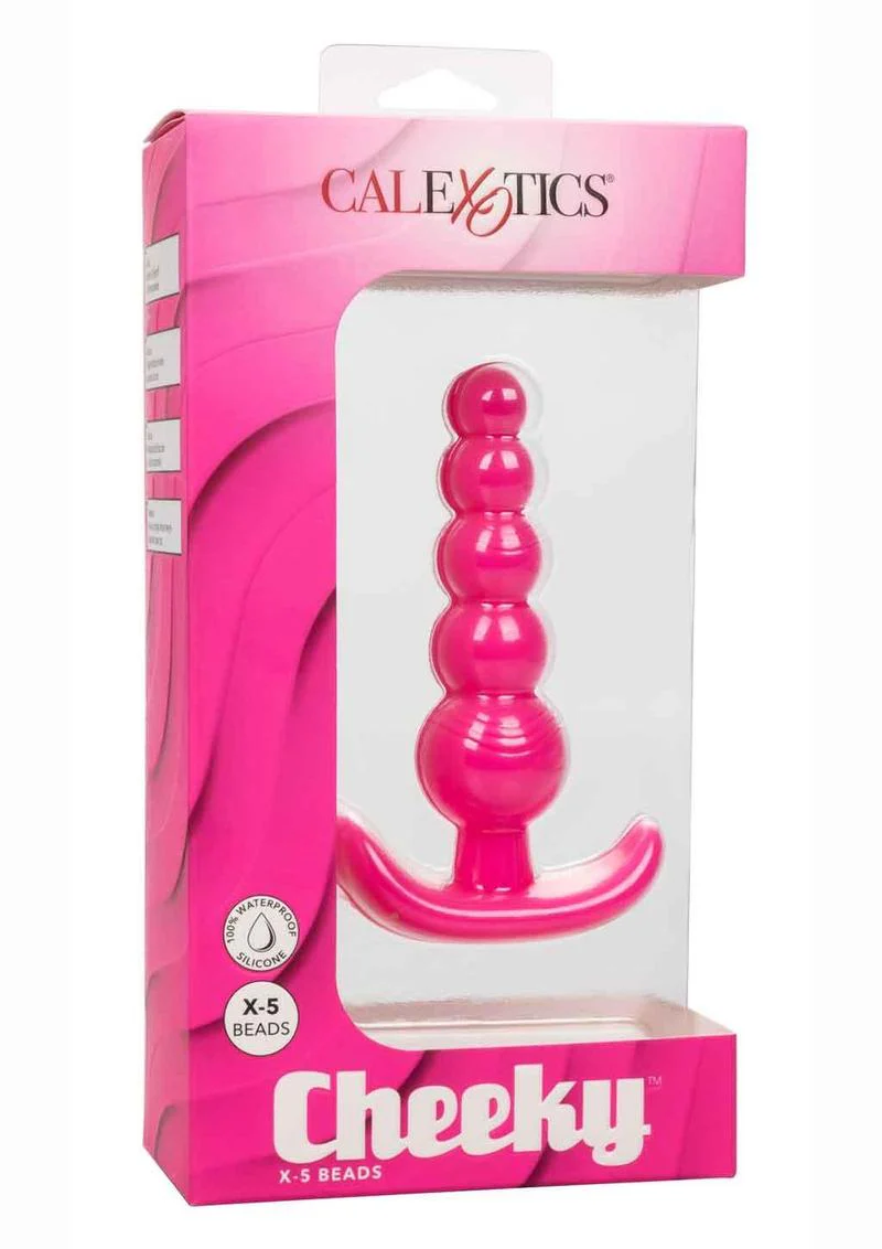 Cheeky X-5 Beads Silicone Anal Probe - Image 2