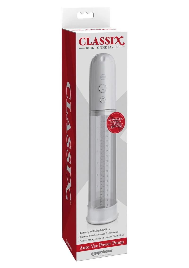 Classix Auto-Vac Power Pump Penis Enlargement System - Image 8