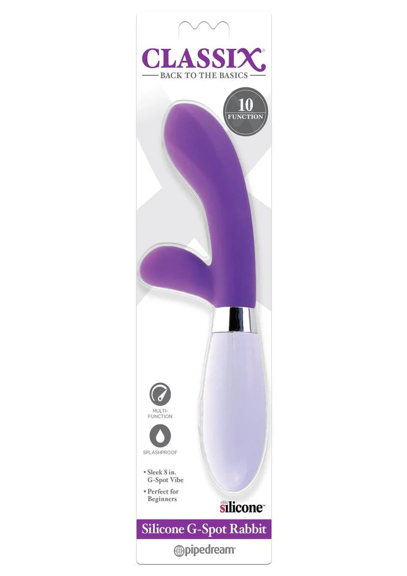Classix Silicone G-Spot Rabbit Vibrator - Image 2