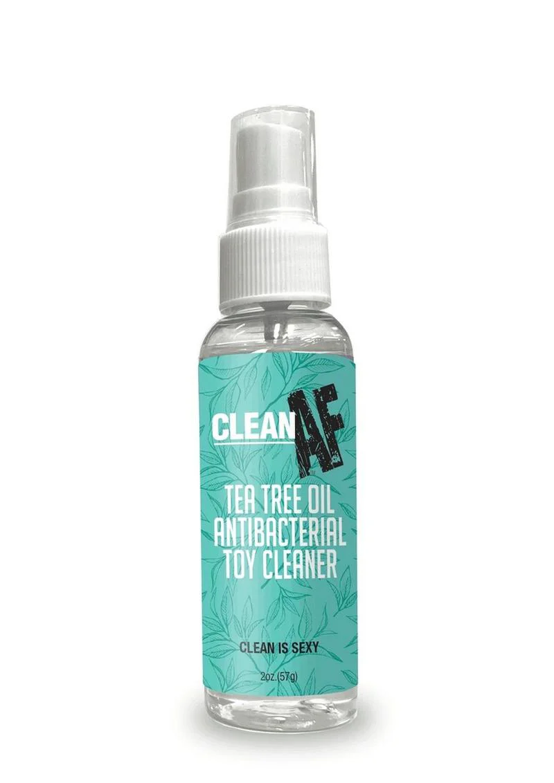 Clean AF Sex Toy Cleaning Spray 2oz - Tea Tree - Image 2