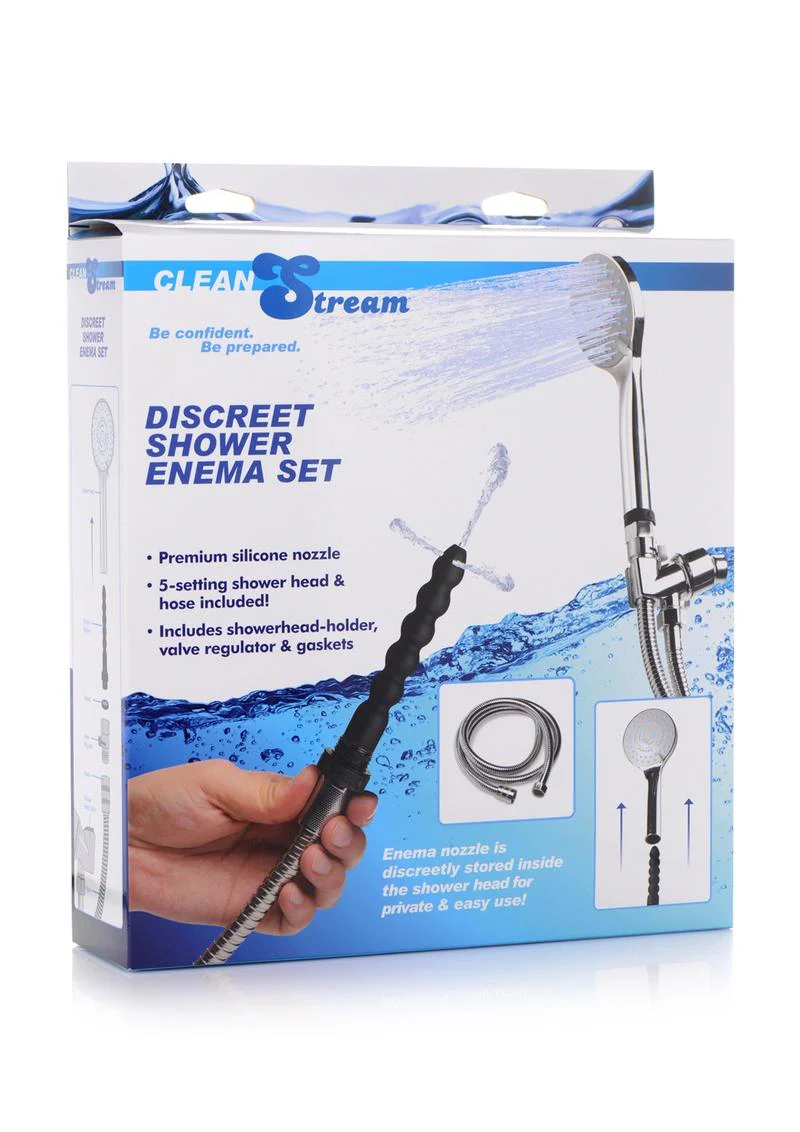 Cleanstream Discreet Shower Silicone Enema - Image 2