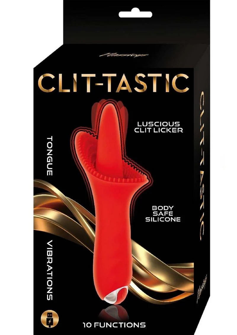 Clit-Tastic Luscious Clit Licker Rechargeable Silicone Clitoral Vibrator - Image 3