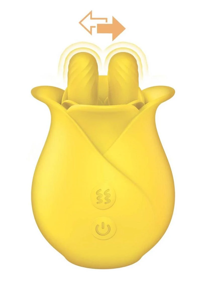 Clit-Tastic Tulip Rechargeable Silicone Finger Massager - Image 5