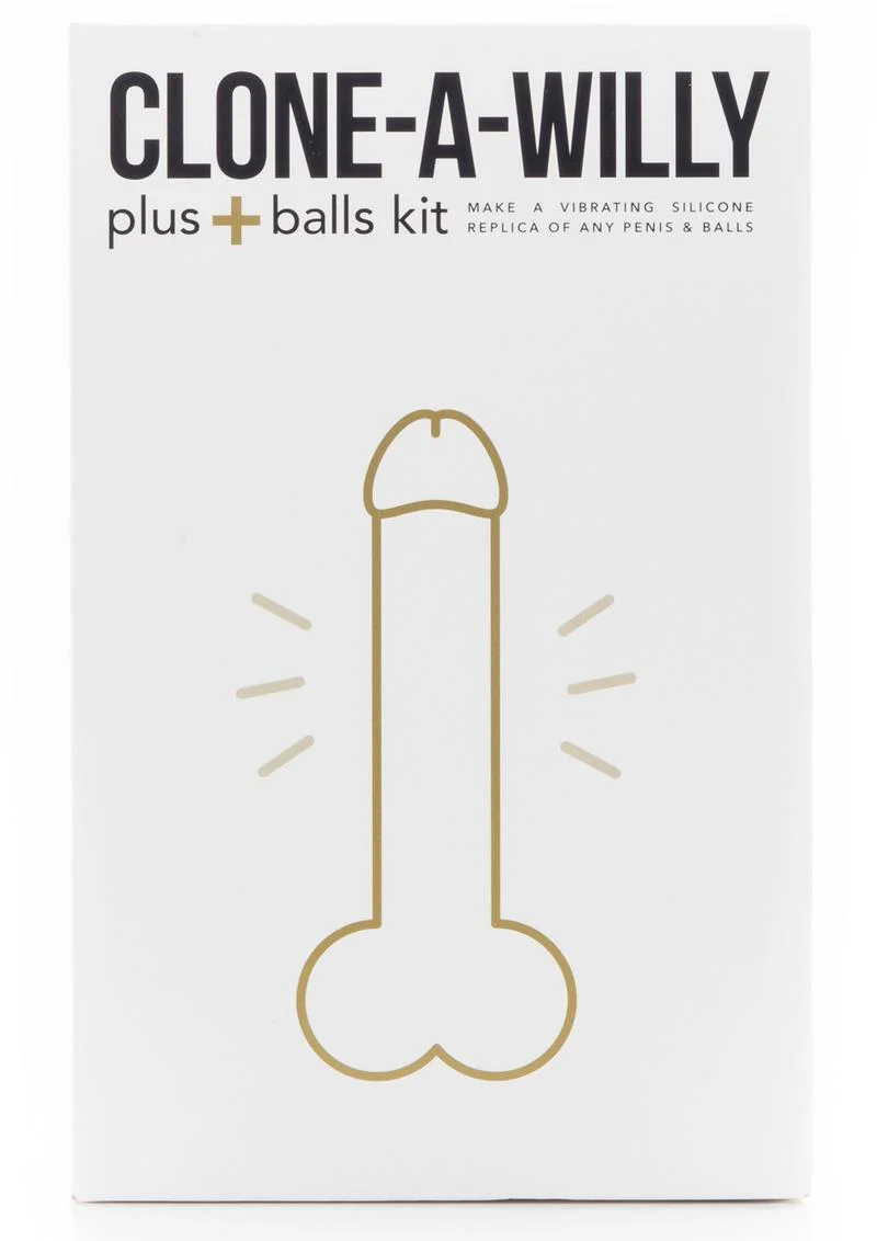 Clone-A-Willy Plus Balls Silicone Dildo Molding Kit with Bullet Vibrator and Remote Control - Image 2