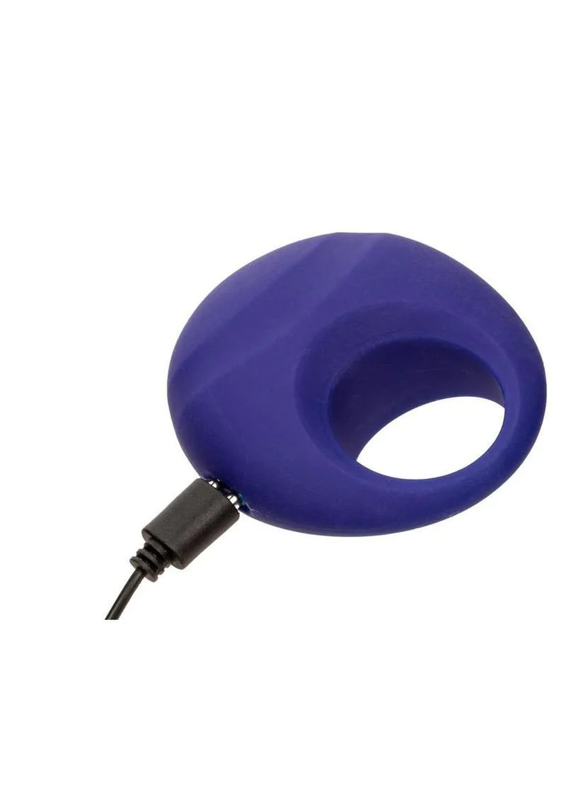 Closer Intimate Rechargeable Ring Embrace Silicone Cock Ring - Image 4