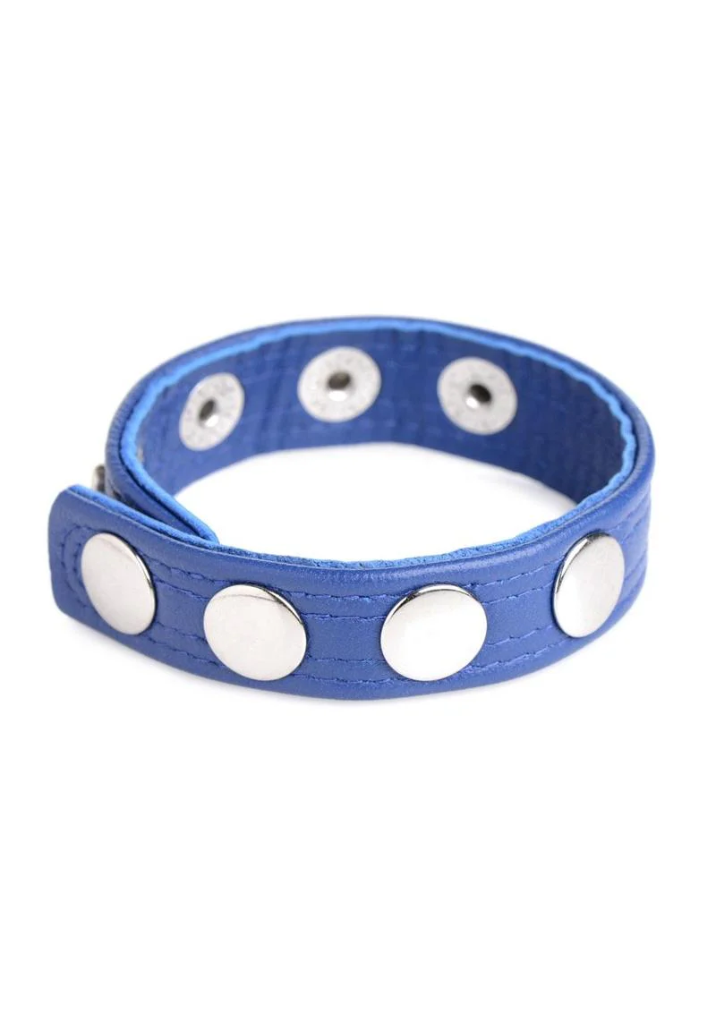 Cock Gear Leather Speed Snap Cock Ring - Image 2