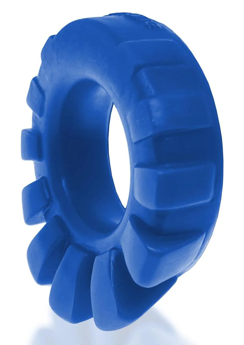 Cock-Lug Silicone Lugged Cock Ring - Marine - Image 4