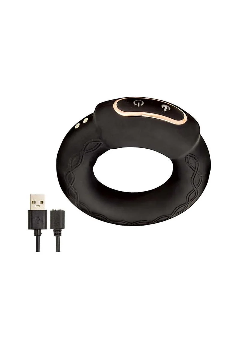 Cockpower Heat Up Rechargeable Silicone Cock Ring - Image 4