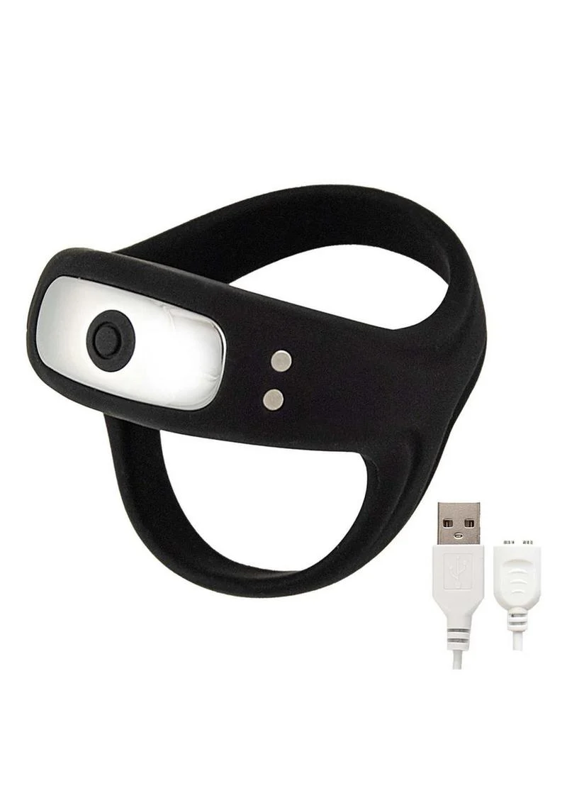 Cockpower Rechargeable Silicone Scrotum and Cock Ring - Image 4