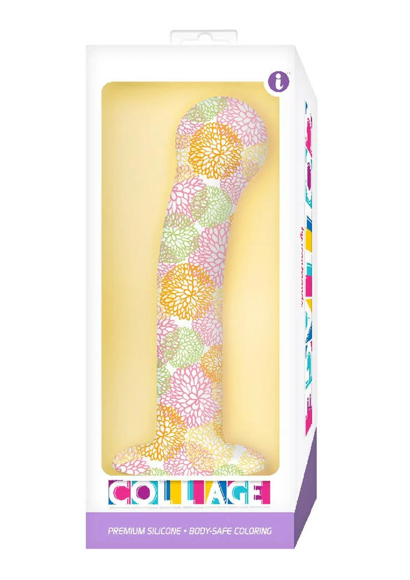 Collage Catch The Bouquet G-Spot Silicone Dildo - Image 2
