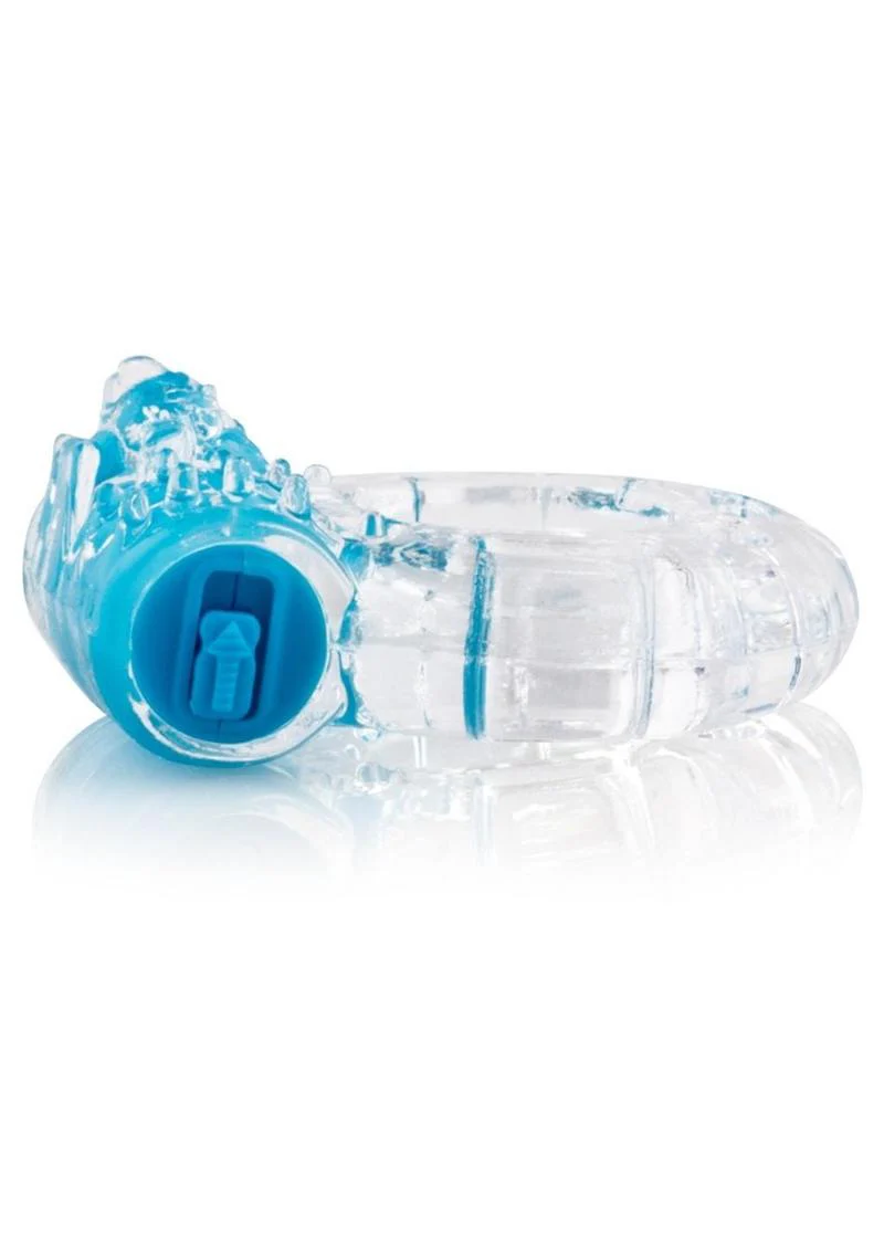 Color Pop Quickie Screaming O Plus Vibrating Ring Silicone Cock Ring - Image 4