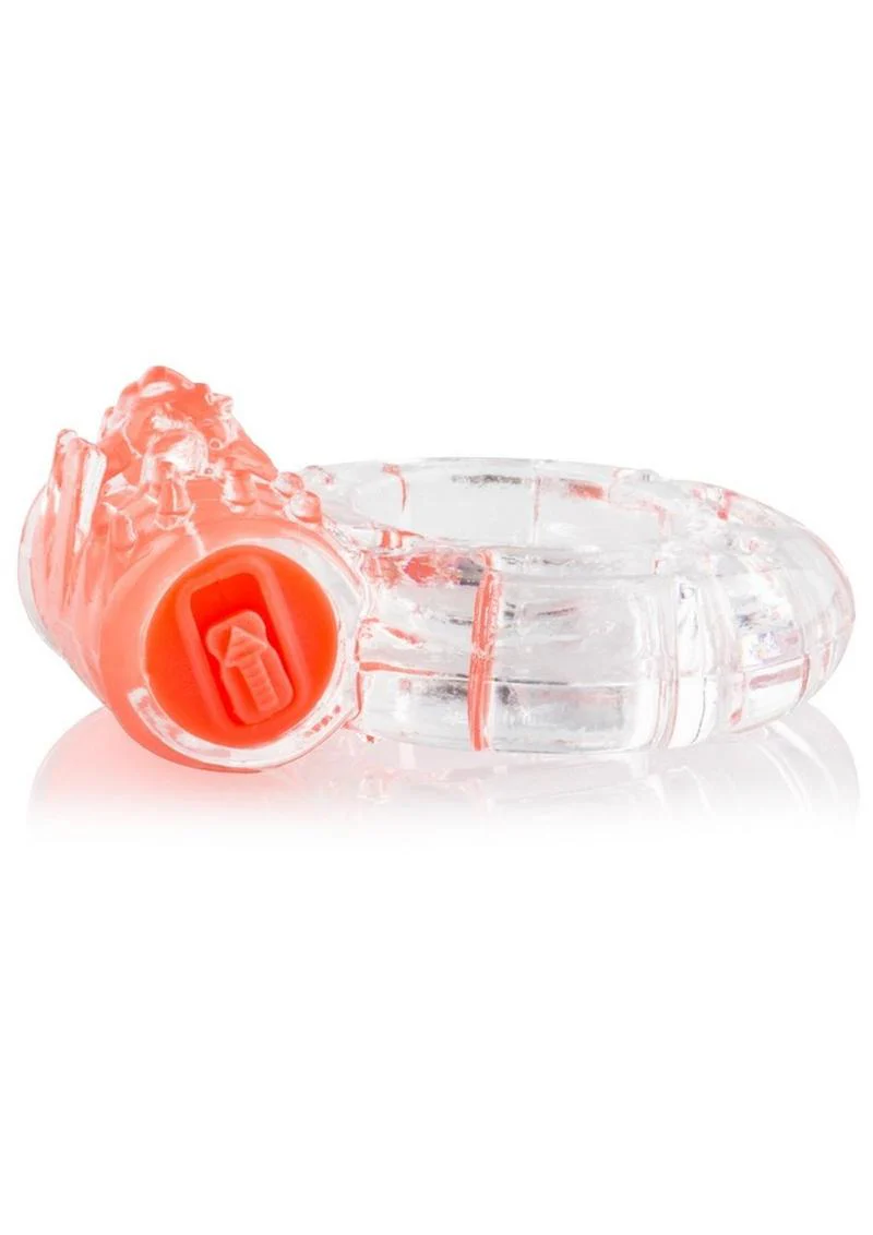 Color Pop Quickie Screaming O Plus Vibrating Ring Silicone Cock Ring - Image 7