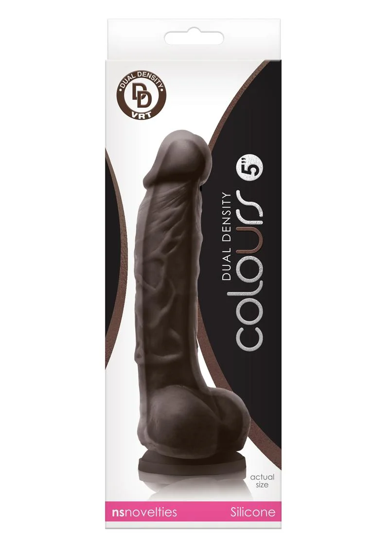 Colours Dual Density Silicone Dildo - Image 15