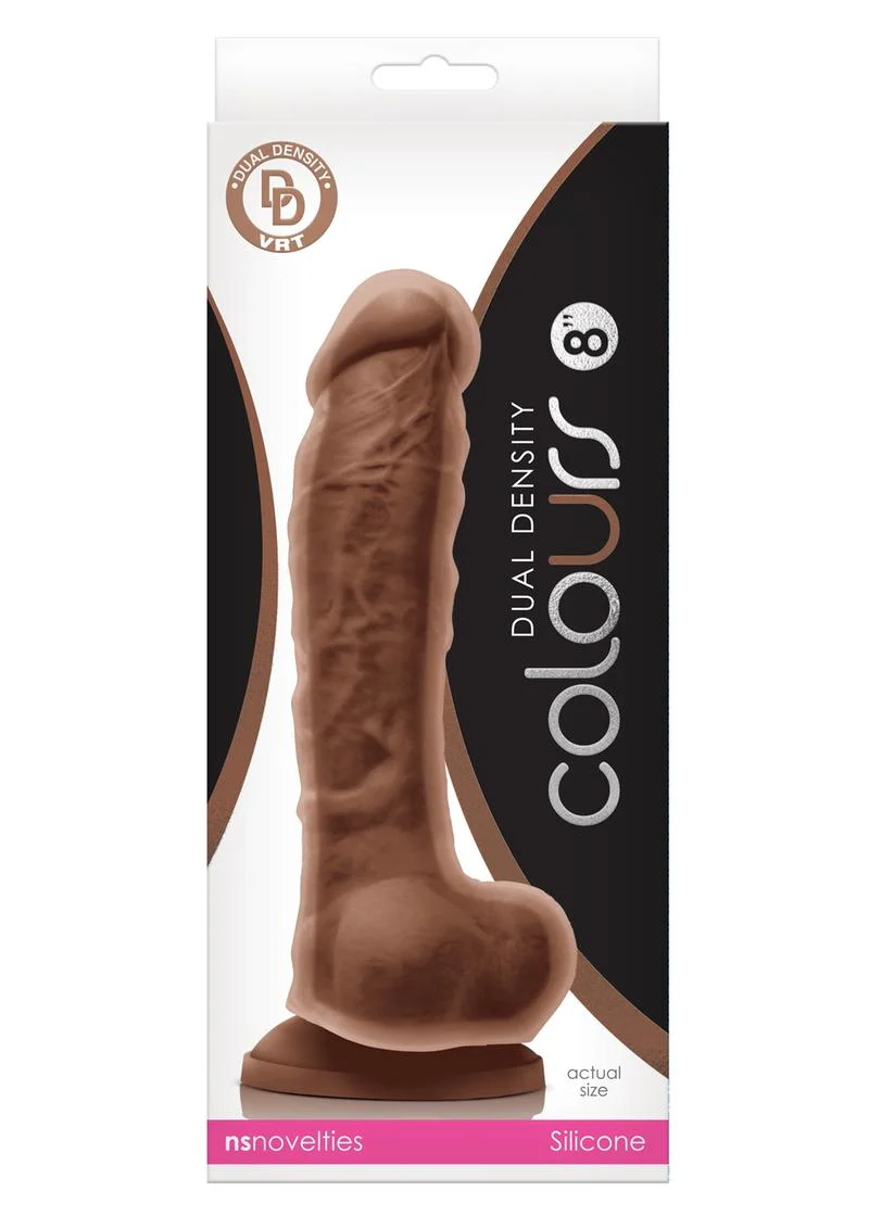 Colours Dual Density Silicone Dildo - Image 20
