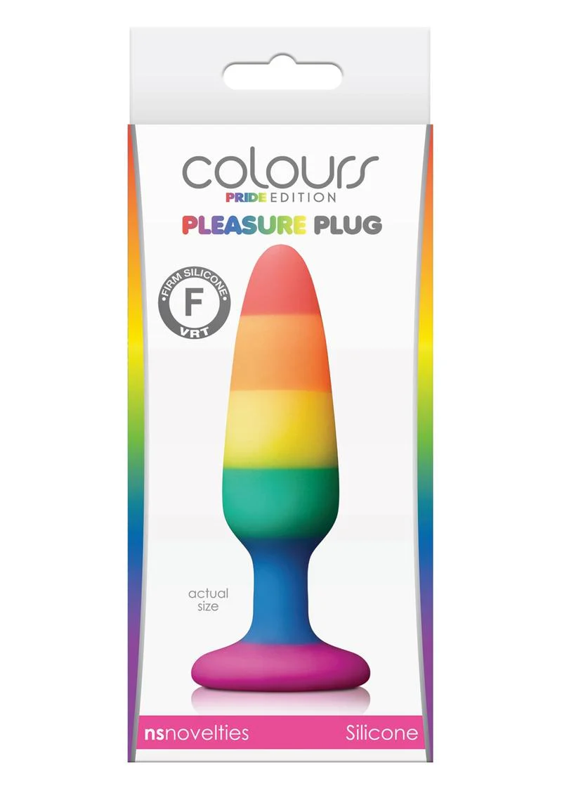 Colours Pleasure Plug Pride Edition Silicone Butt Plug - Image 2