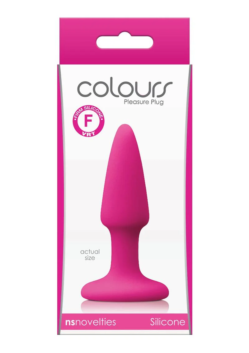 Colours Pleasure Plug Silicone Butt Plug - Mini - Image 5