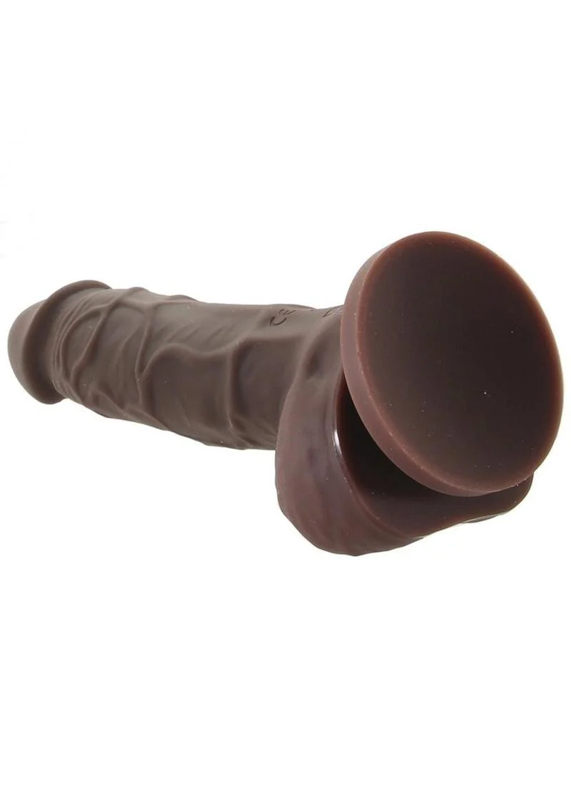 Colours Pleasures Silicone Vibrating Dildo with Balls - Image 18
