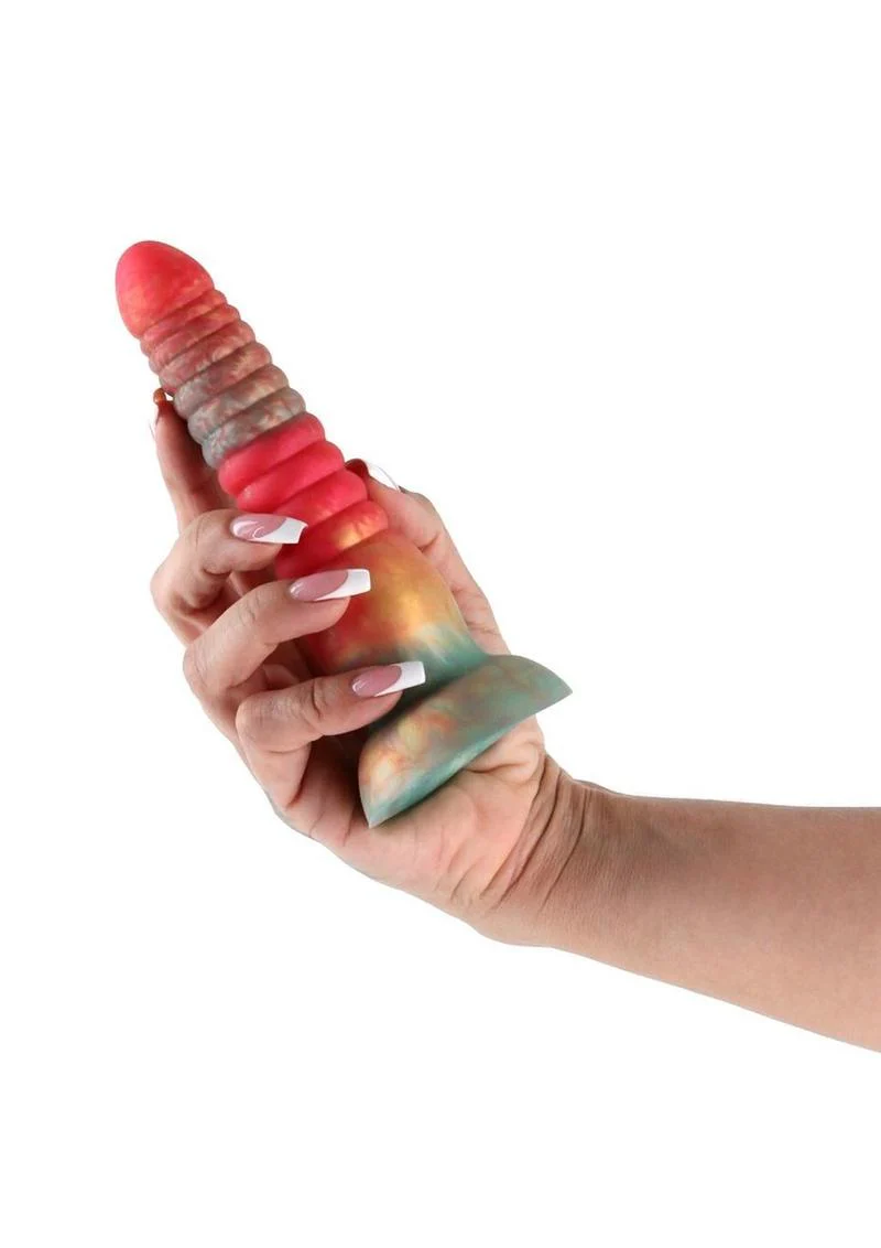Colours Stacked Silicone Dildo - Image 17