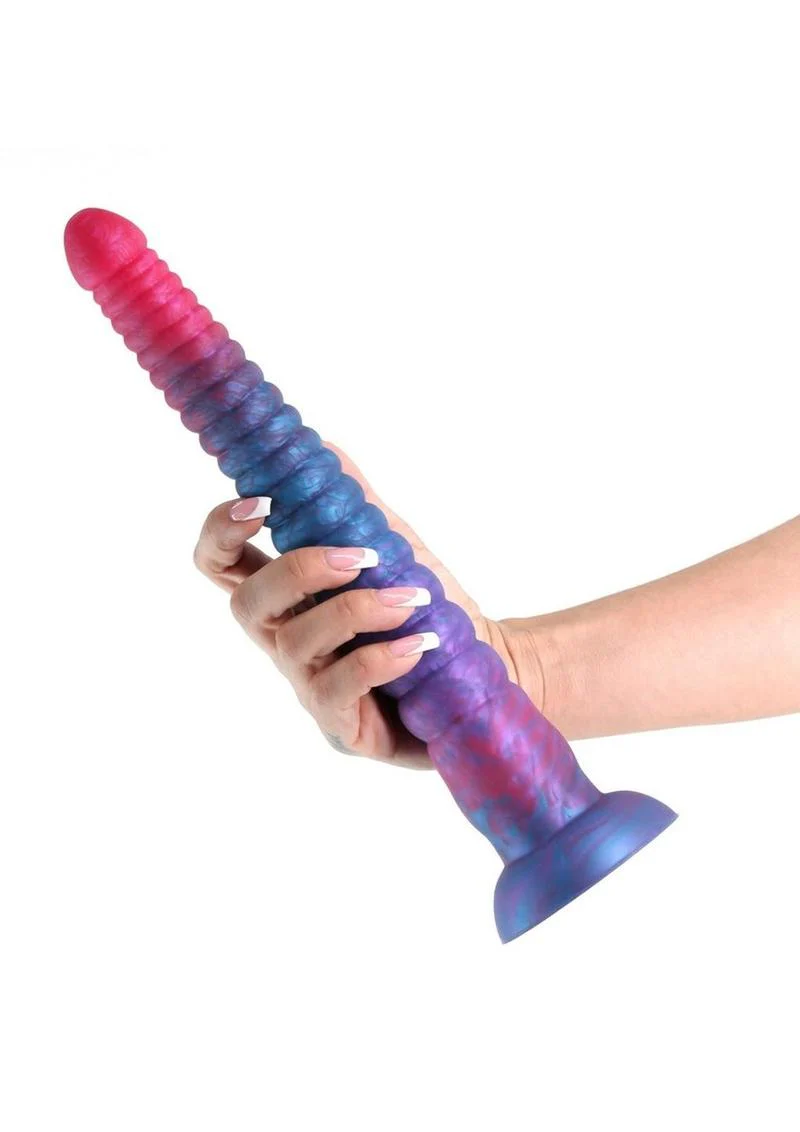 Colours Stacked Silicone Dildo - Image 8