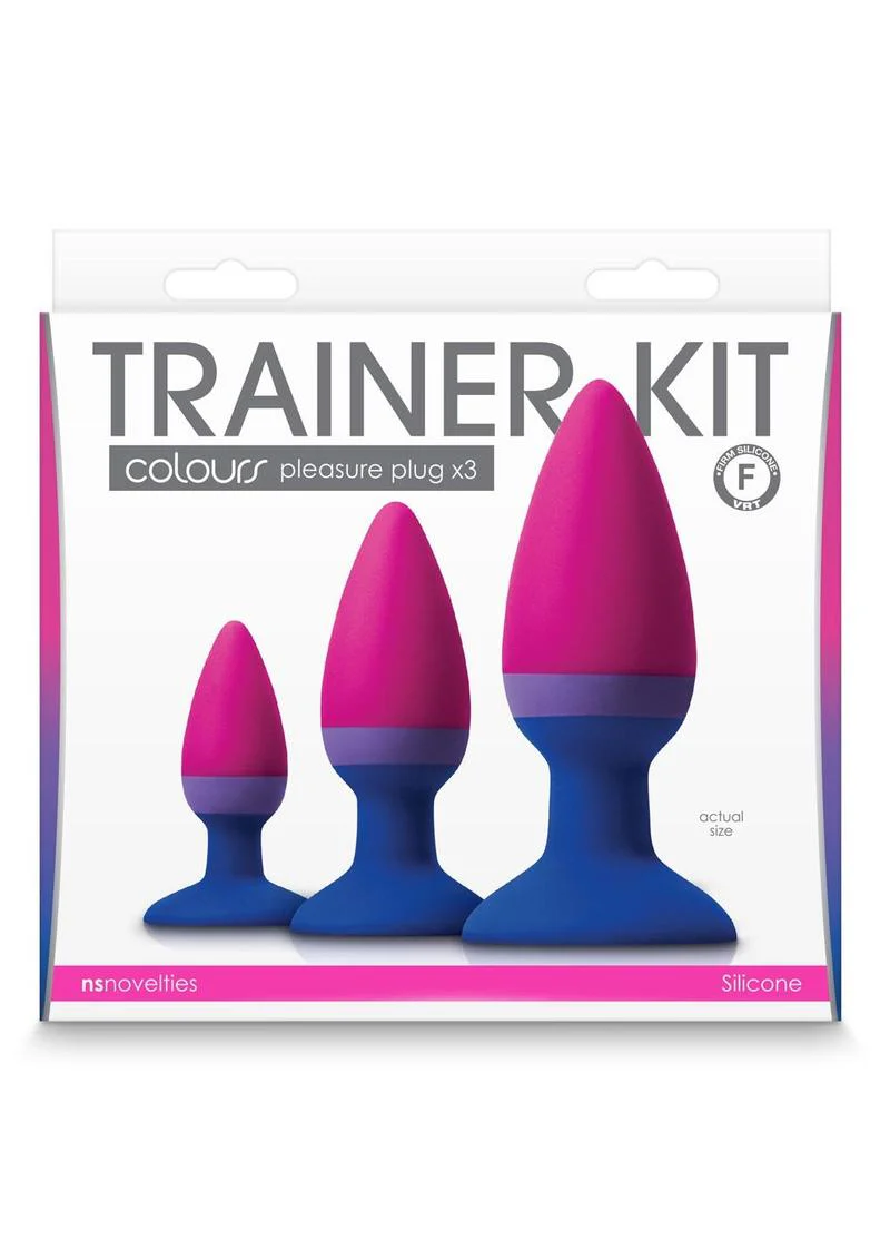 Colours Trainer Silicone Anal Plug Kit - Image 2