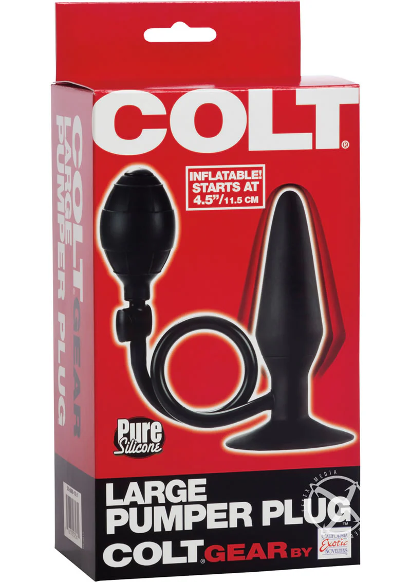Colt Silicone Large Pumper Plug Butt Plug - Image 2
