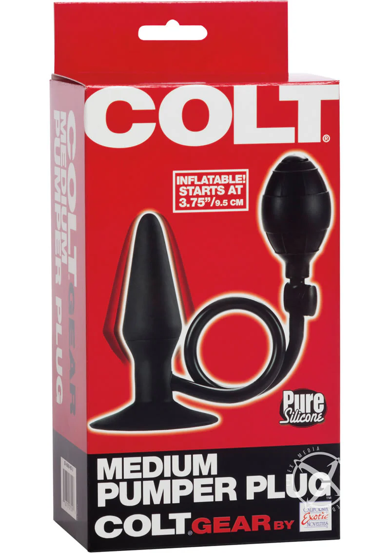 Colt Silicone Medium Pumper Plug Butt Plug - Image 2
