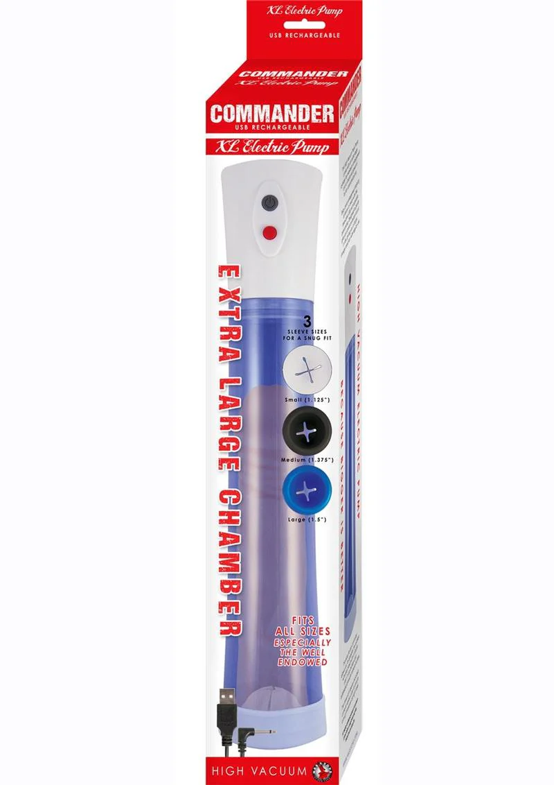 Commander Extra Large Electric Rechargeable Pump - Image 3