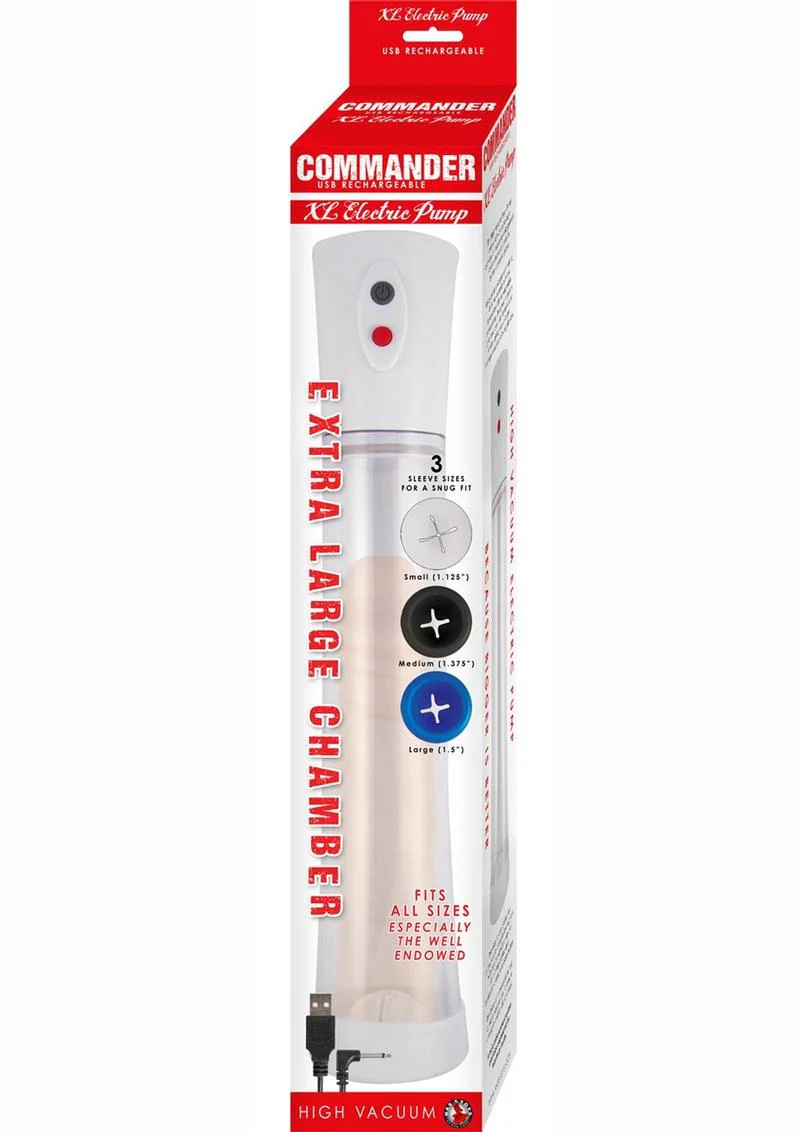 Commander Extra Large Electric Rechargeable Pump - Image 4