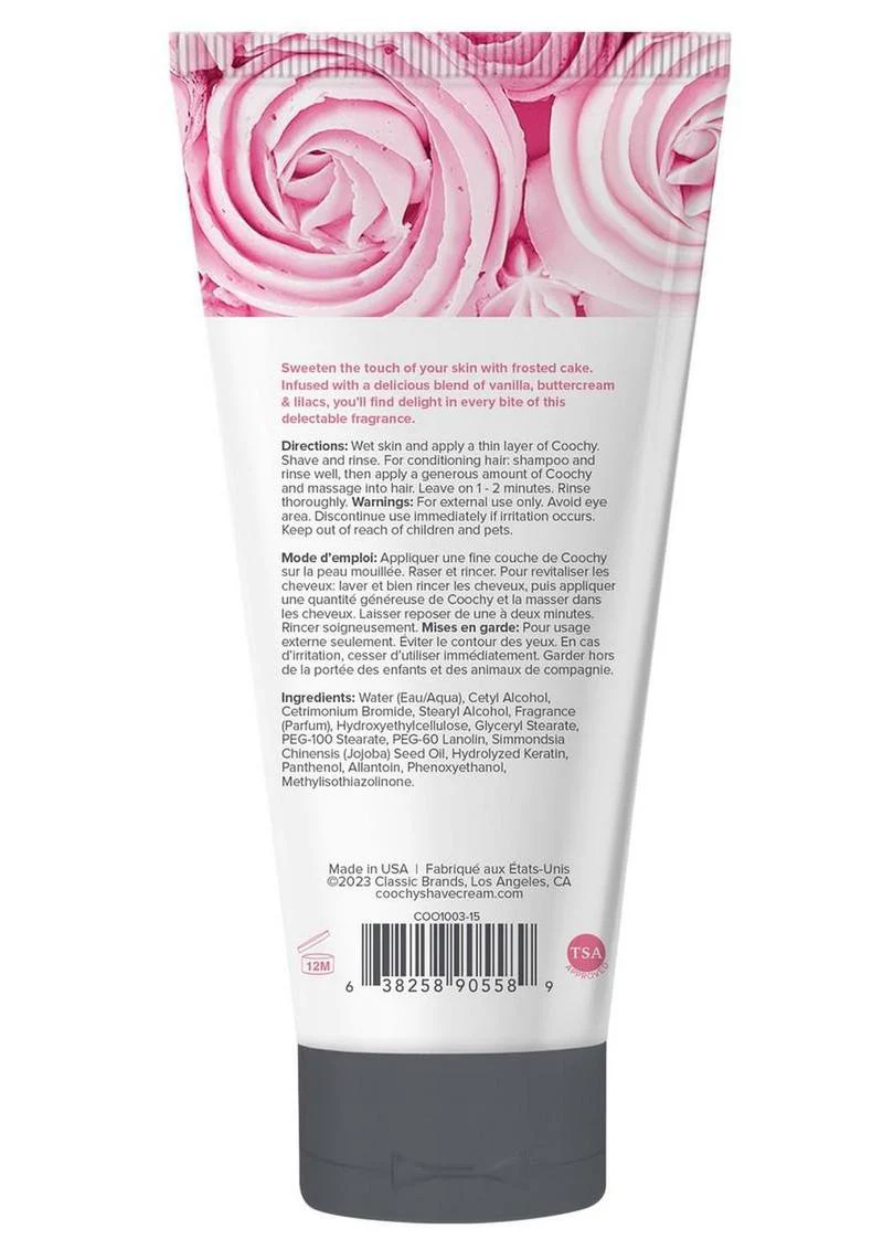 Coochy Shave Cream Frosted Cake .5oz Sampler Tube - Image 2