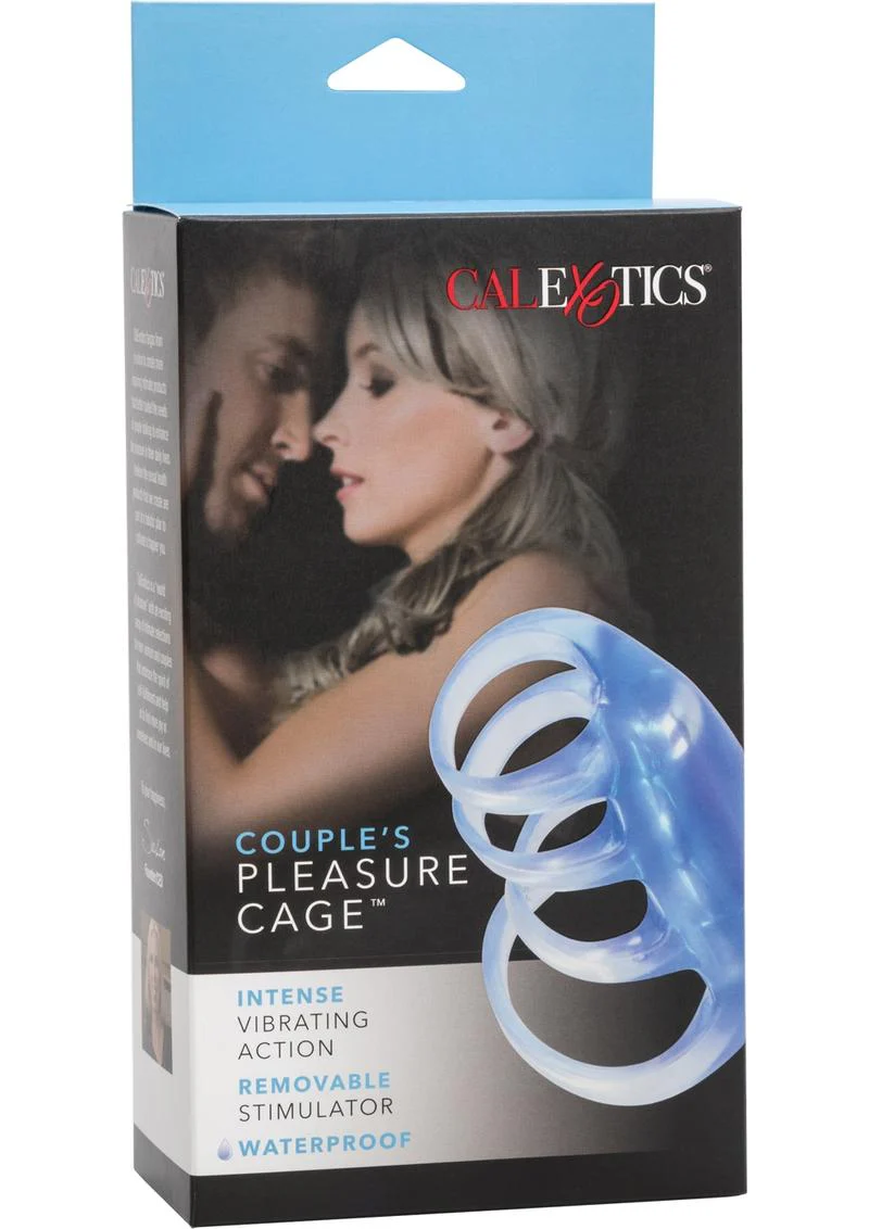 Couples Pleasure Cage Vibrating Cock Ring - Image 2