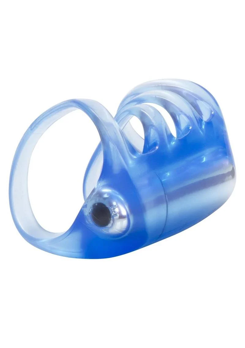 Couples Pleasure Cage Vibrating Cock Ring - Image 3