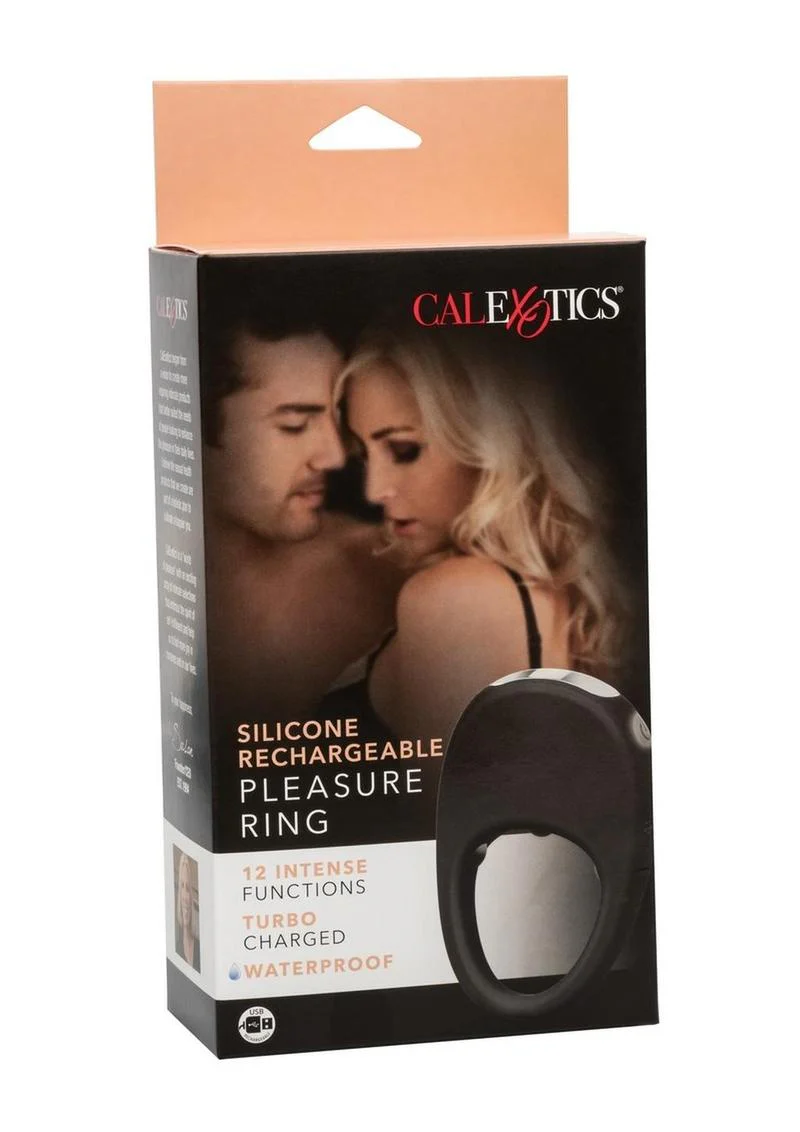 Couples's Enhancers Silicone Rechargeable Pleasure Ring - Image 2