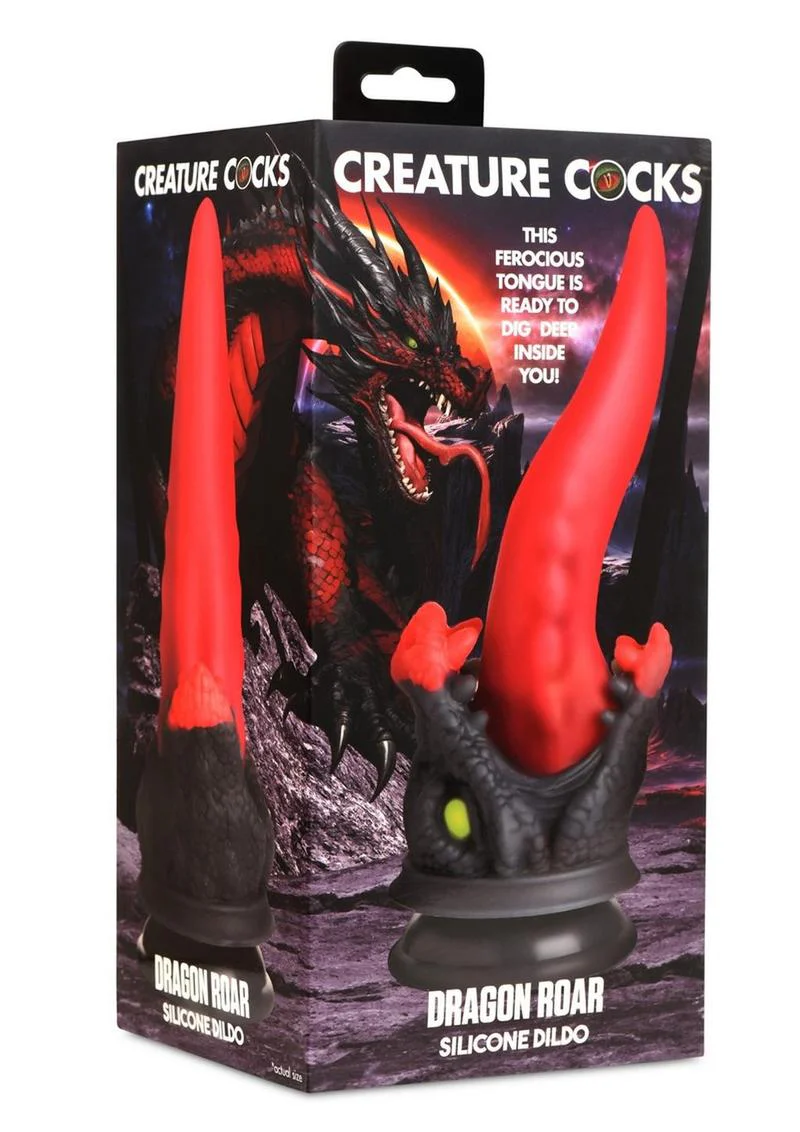 Creature Cock Dragon Roar Silicone Dildo - Image 2