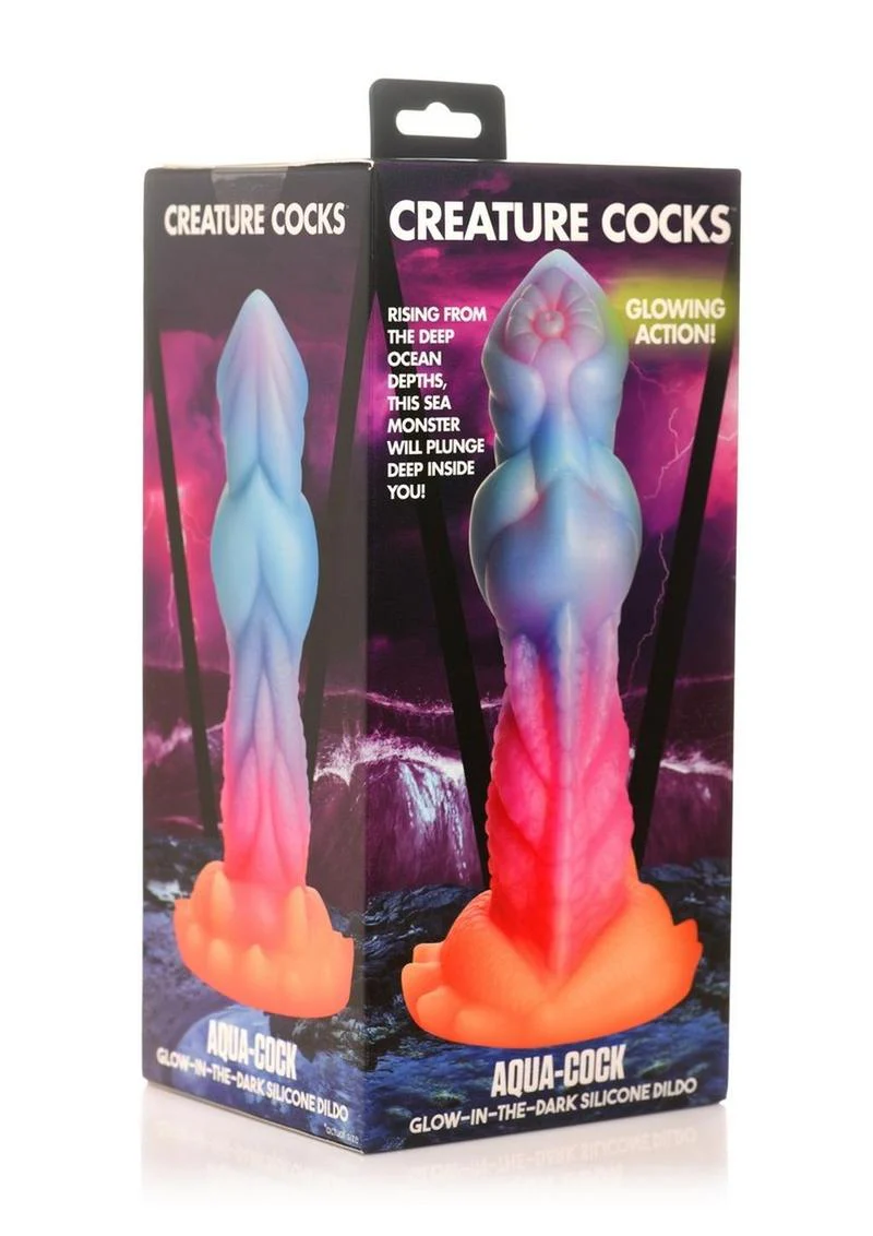 Creature Cocks Aqua Cock Dildo - Image 2